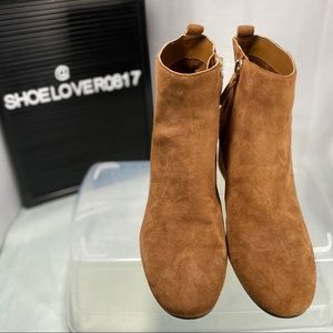 Nine West “Lamonto” Block Heeled Booties